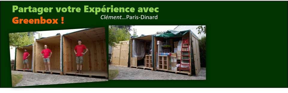 partagez votre experience greenbox paris dinard